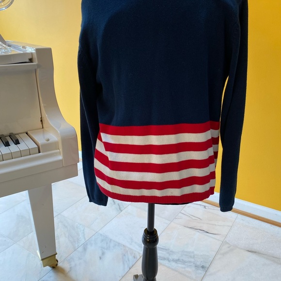 US Flag cardigan sweater - Picture 4 of 6